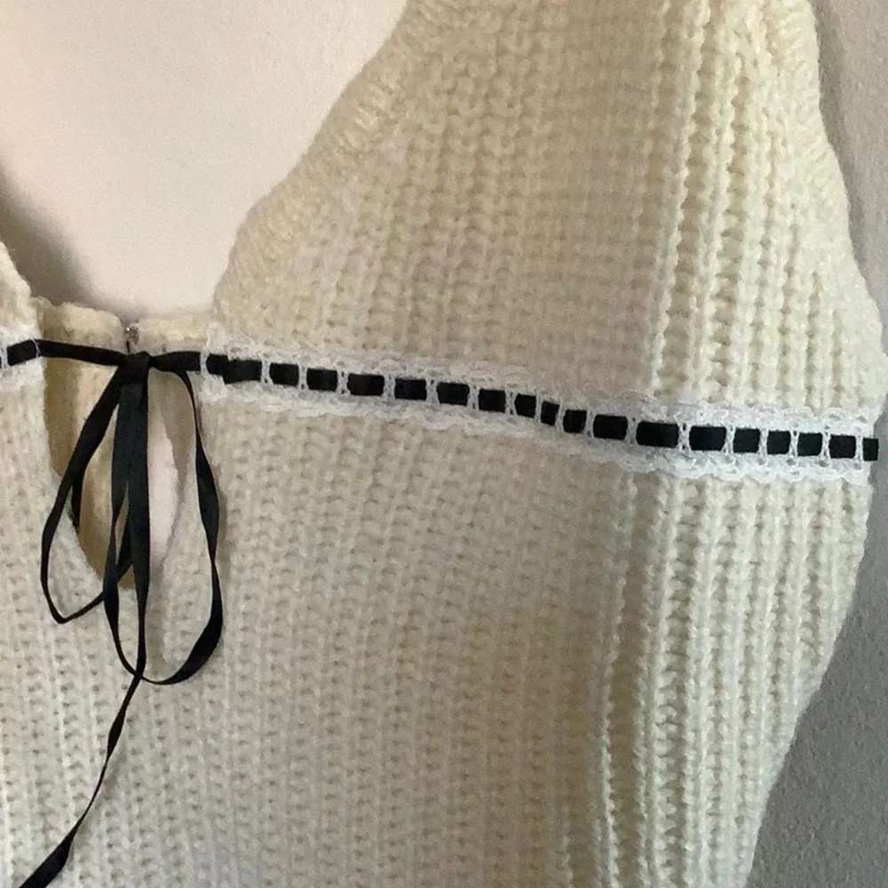 NWT For Love And Lemons Jade knit mini dress - Picture 14 of 15